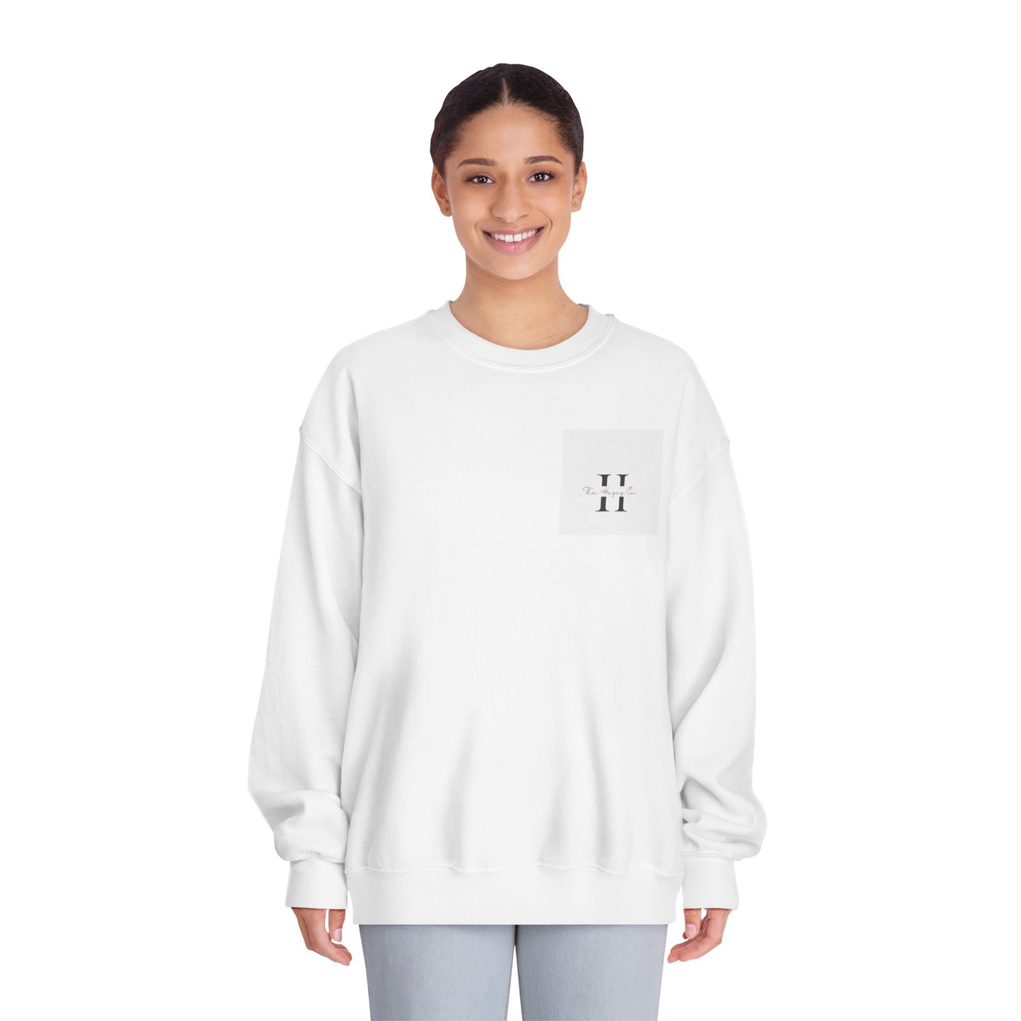 Motherhood Sweatshirt - "Ain't No Hood Like Motherhood" Cozy Crewneck Gift for Moms